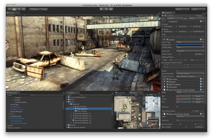 L'outil de développement de Unity 3D