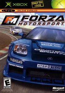 Le tout premier Forza, qui deviendra le titre phare de la Xbox