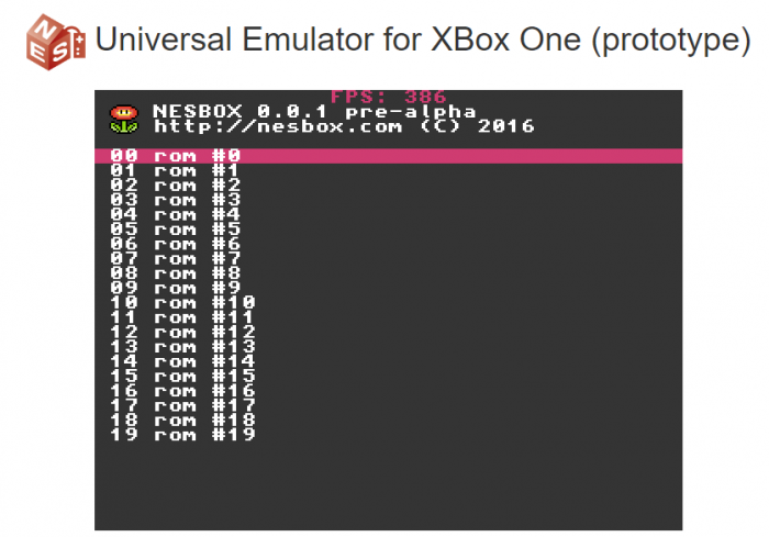 Jouez à vos jeux NES directement sur Xbox One grâce à Edge