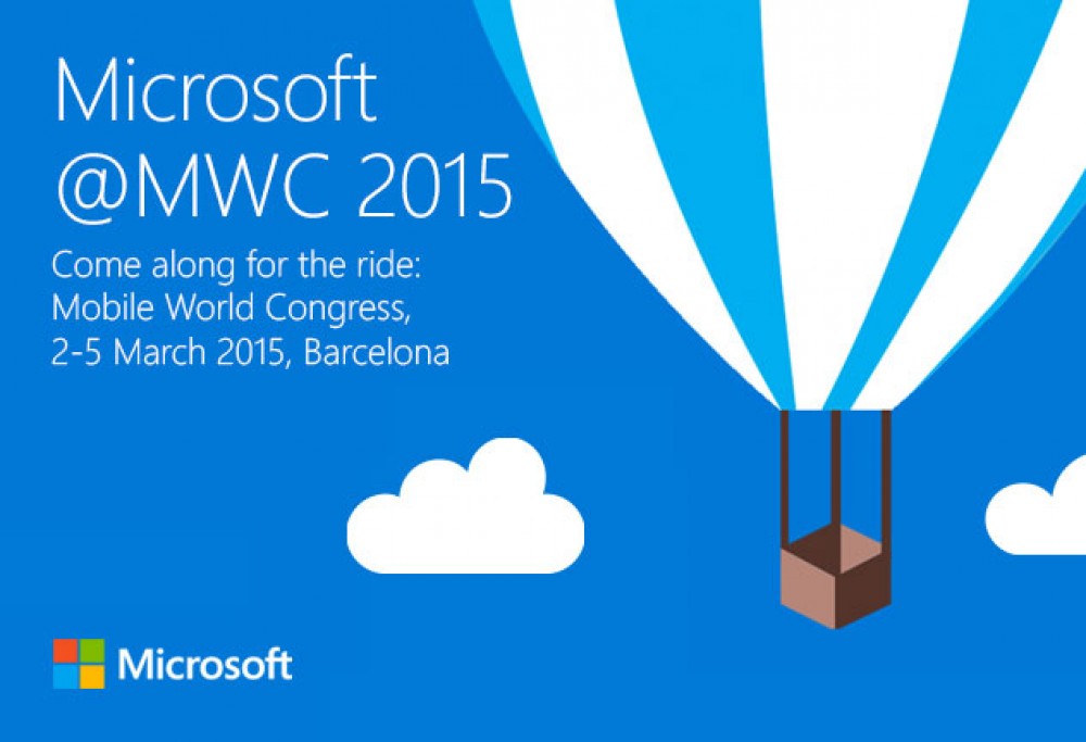Visionnez en direct la conférence Microsoft au MWC 2015