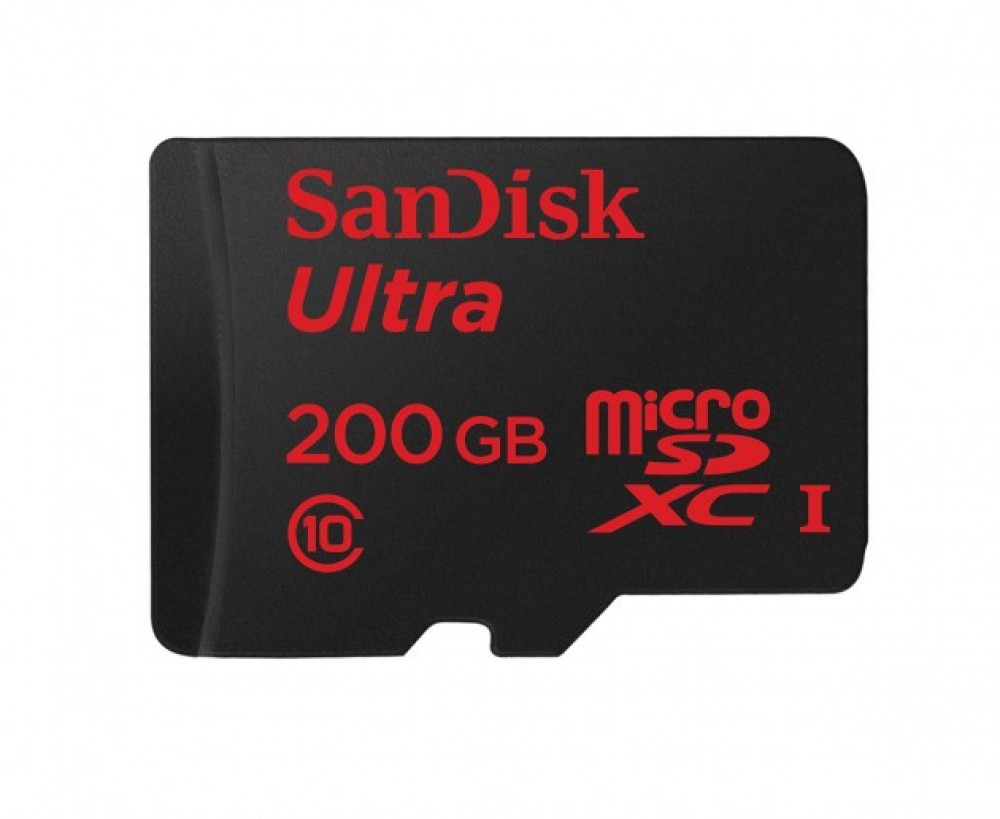 SanDisk sort une carte microSD de 200 Go pour 399 dollars!