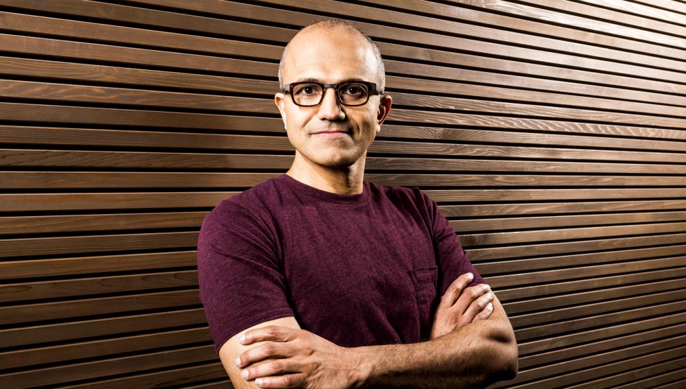 Le PDG de Microsoft Satya Nadella le plus influent des dirigeants