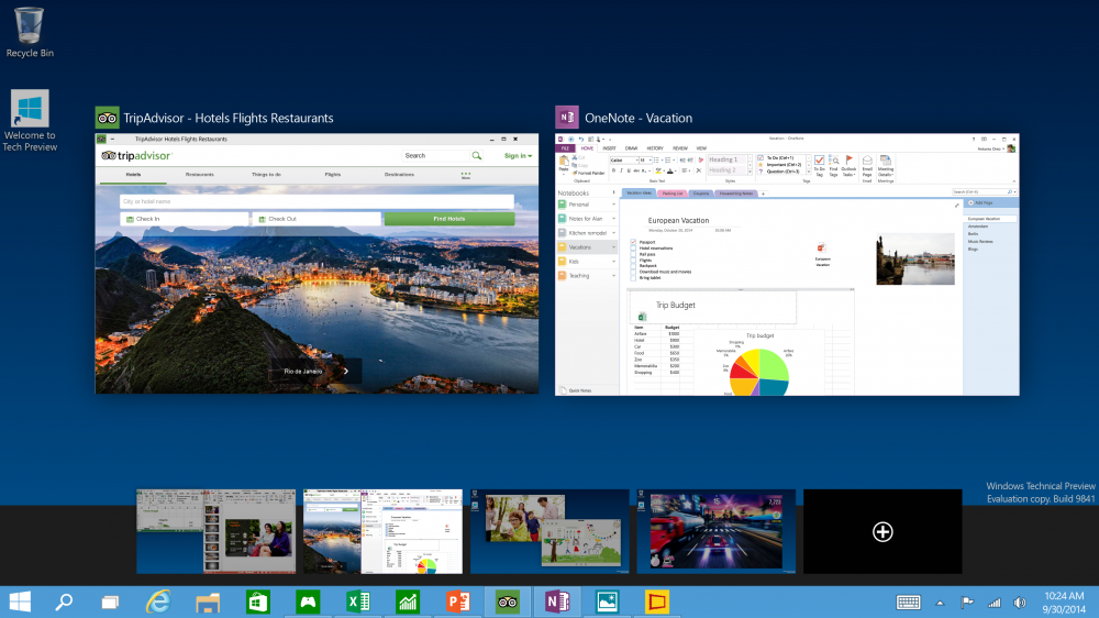 Nouveau build 10061 Windows 10 Technical Preview disponible