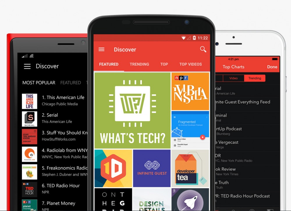Pocket Casts: synchronisez vos podcasts entre Windows Phone, iOS et Android