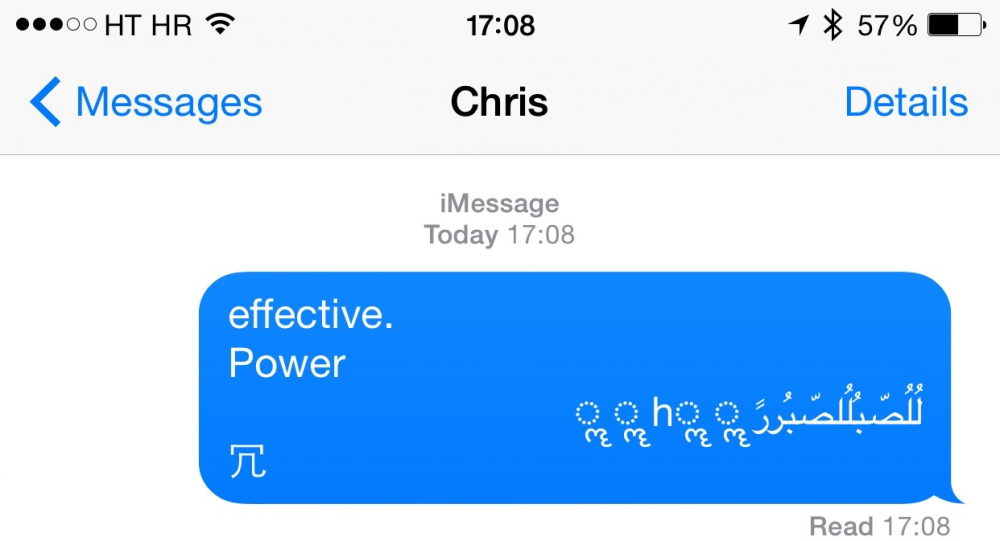 iPhone: une faille permet de faire redémarrer le téléphone en envoyant un simple SMS [màj]