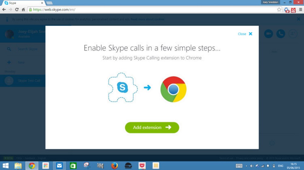 Skype Beta pour le web est maintenant ouvert à tous
