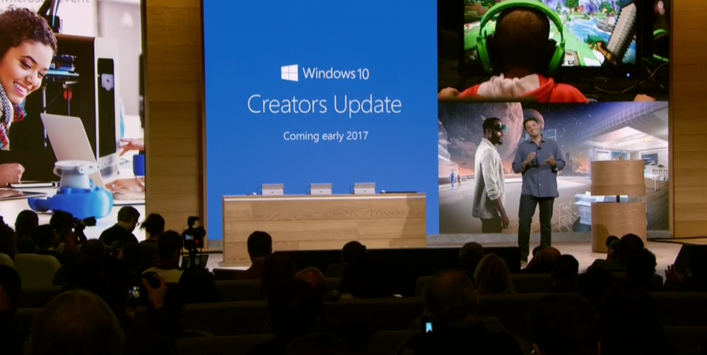 Microsoft annonce Creators Update: la mise à jour Windows 10