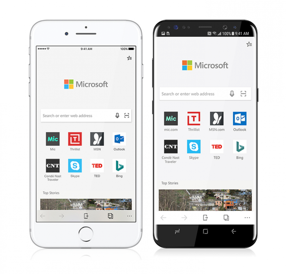 Surprise: le navigateur Edge de Microsoft arrive sur iOS & Android!
