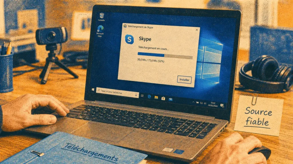 Telecharger skype pour windows 10, installation rapide