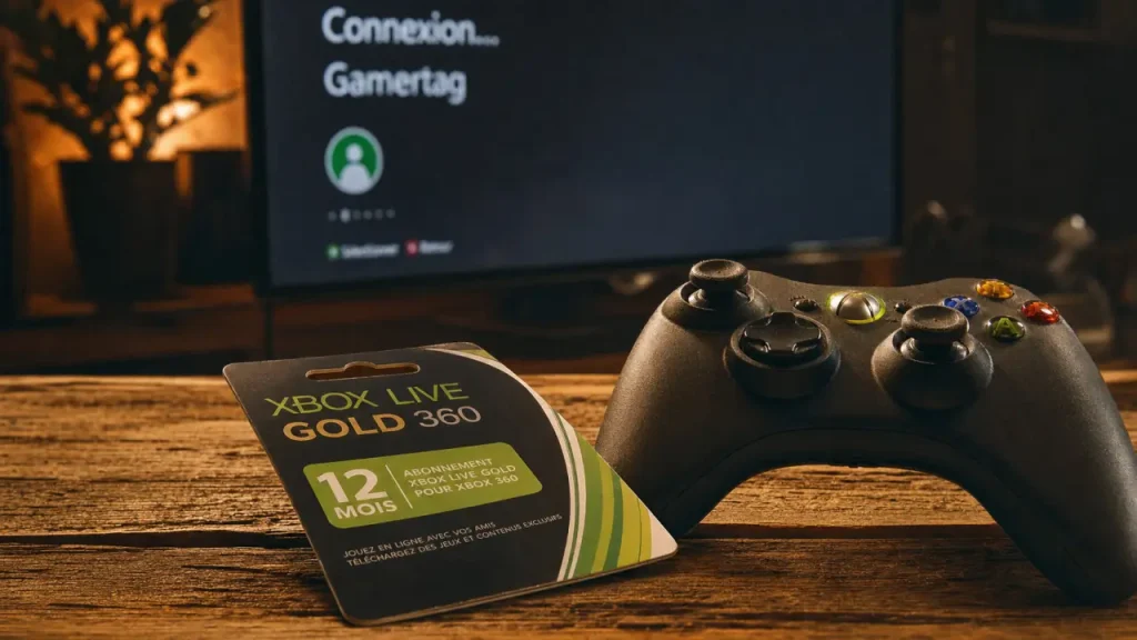 Carte xbox live gold 360 pour Xbox 360, compatibilité et activation