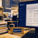 Agent ia 24/7 pour pme : support et escalade humaine sur écran