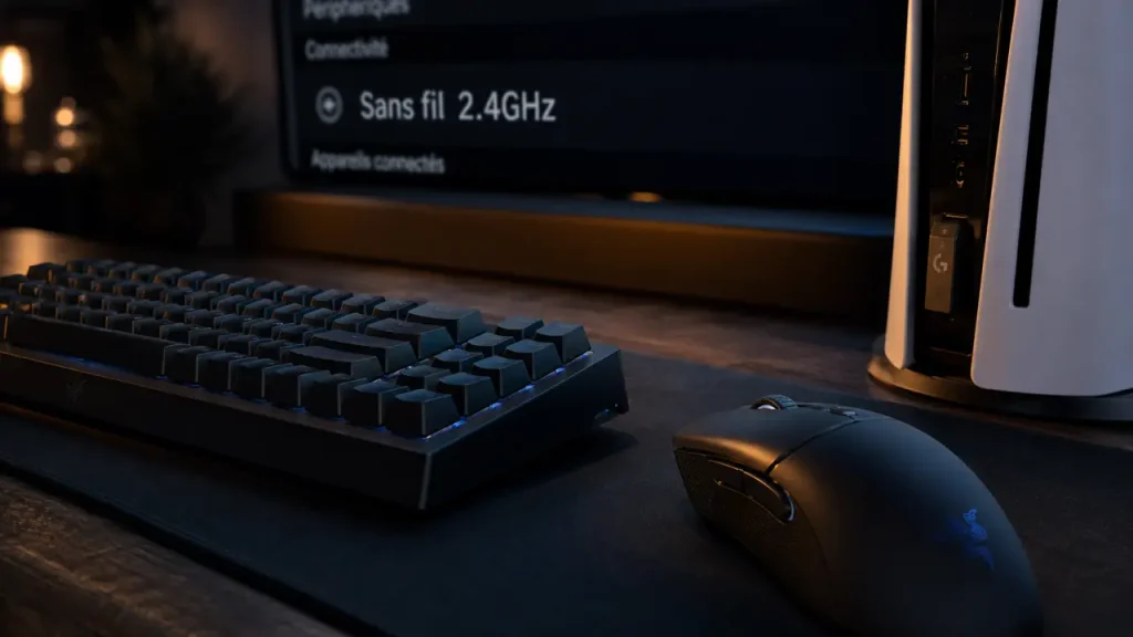 Clavier et souris sans fil sur PS5 : configurer votre matériel pour une précision maximale