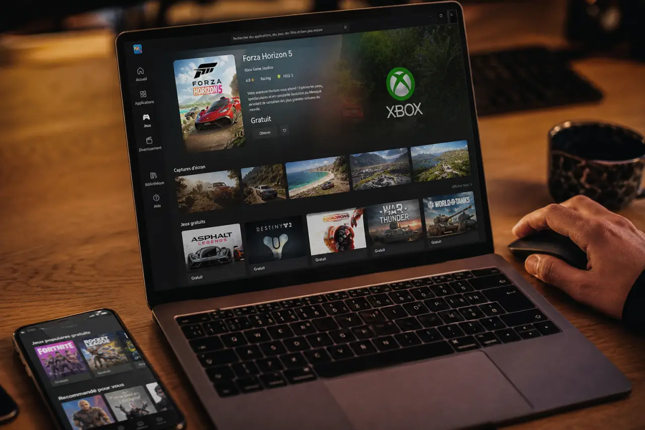Jeux gratuit Microsoft sur PC : Microsoft Store et Xbox