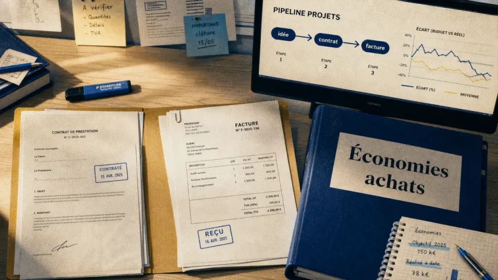 Économies achats fiables, pas promesses floues : ce que change un logiciel de gestion de projets avec ML
