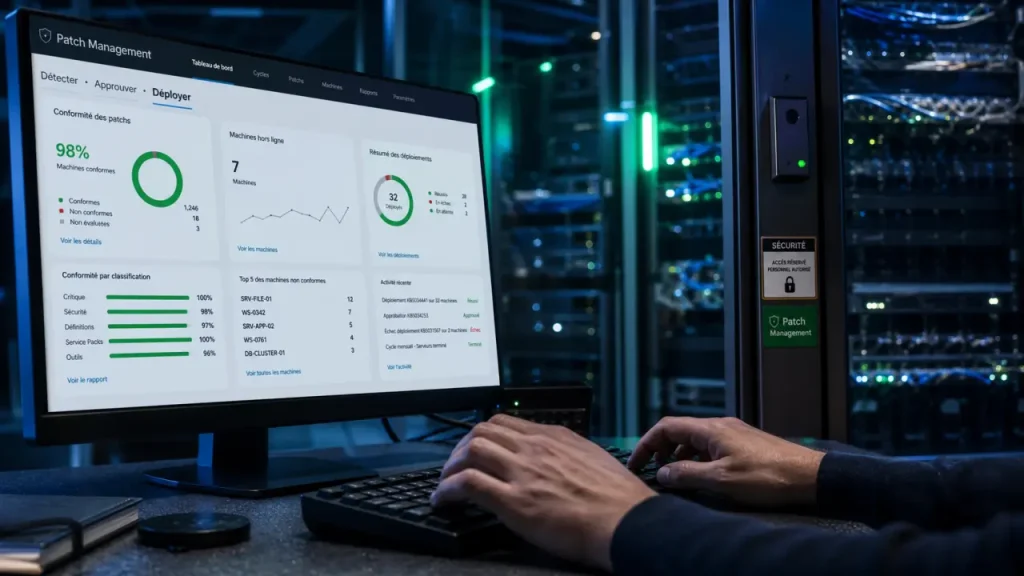Logiciel de gestion des correctifs entreprise : couvrir Windows, macOS, Linux et les applications tierces sans perdre le contrôle