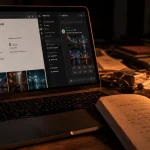 Midjourney essai gratuit : compteur de quota sur ordinateur