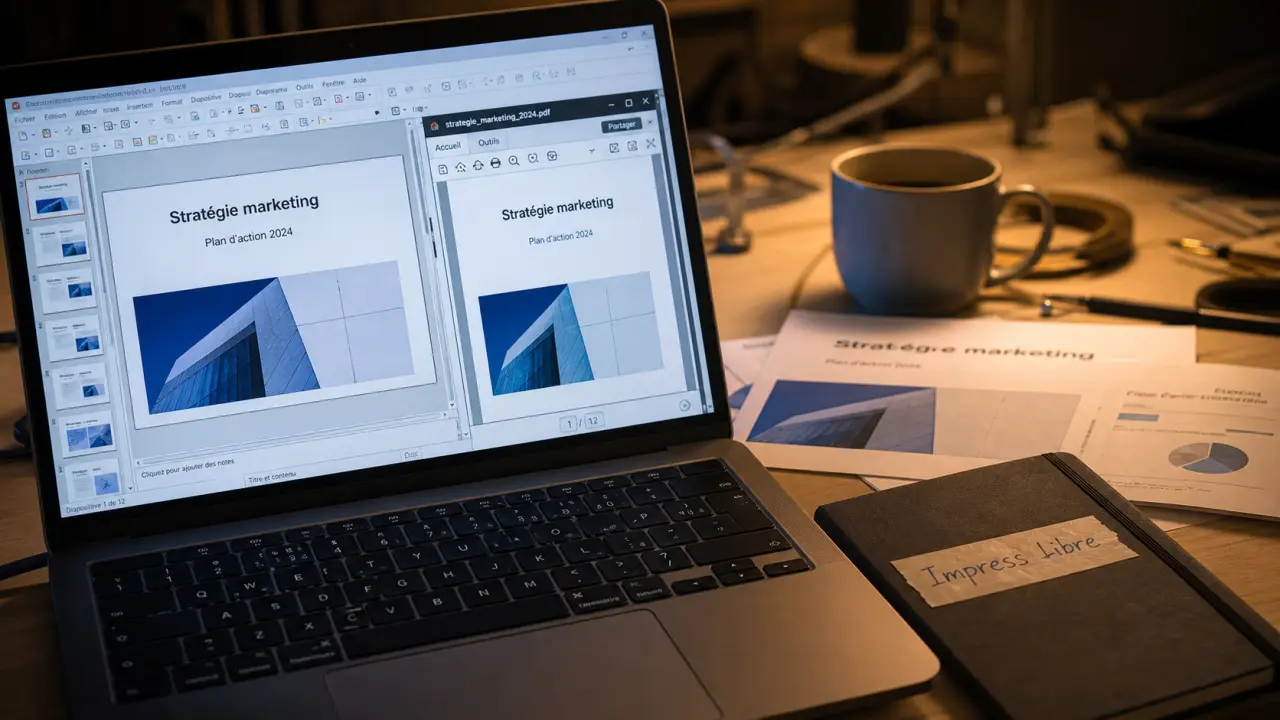 Alternative libre au logiciel Microsoft PowerPoint : LibreOffice Impress