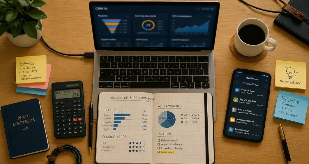 CRM marketing IA : scoring, personnalisation et ROI pour choisir la bonne solution
