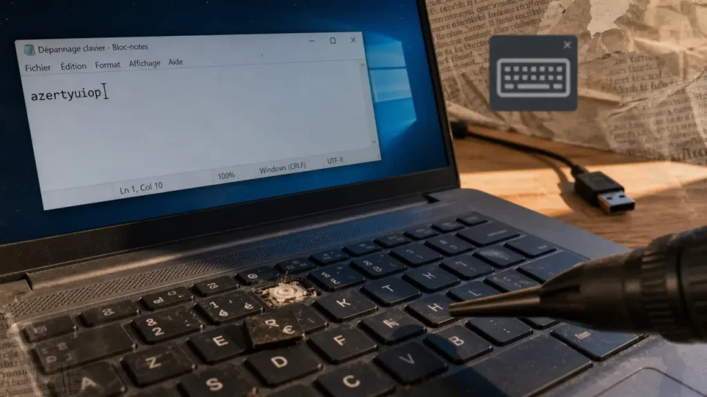 Touches de clavier qui ne fonctionnent plus : 6 tests pour savoir si le problème vient de Windows ou du matériel