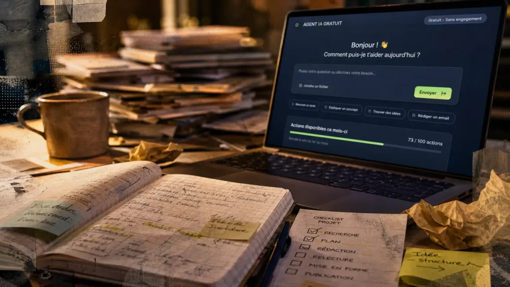 Agent IA gratuit : automatiser une tâche utile, garder le contrôle et protéger ses données