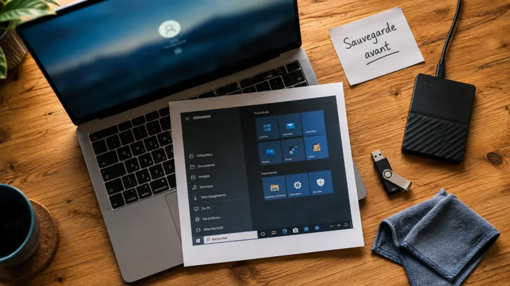 Réinitialiser son PC sans perdre ses fichiers : quelles options Windows, quelle clé USB, quels pièges éviter ?