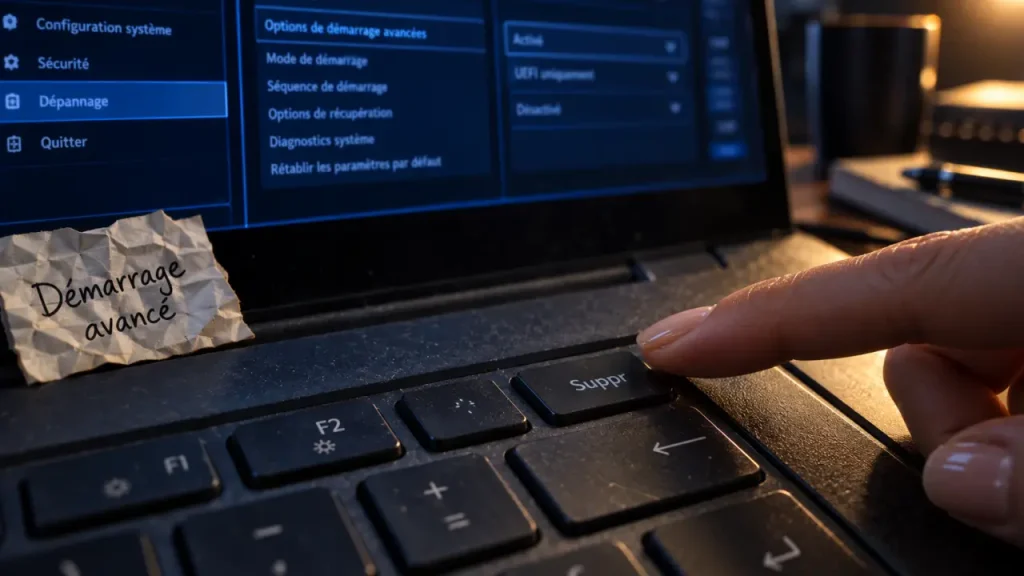 F2 échoue ? Windows 11 permet d’ouvrir directement l’UEFI