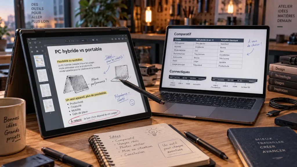 PC portable ou hybride : le tactile ne vaut le surcoût que pour certains usages