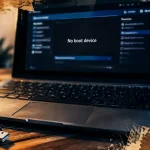 PC portable sans os : No boot device et menu UEFI