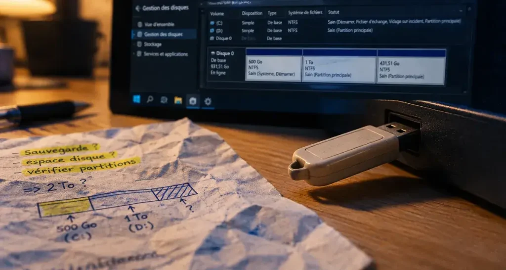 Clé USB qui ne fonctionne plus : ne la formatez pas avant d’avoir vérifié ces points