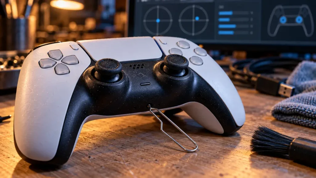 Drift manette PS5 : la zone morte masque le problème, pas l’usure