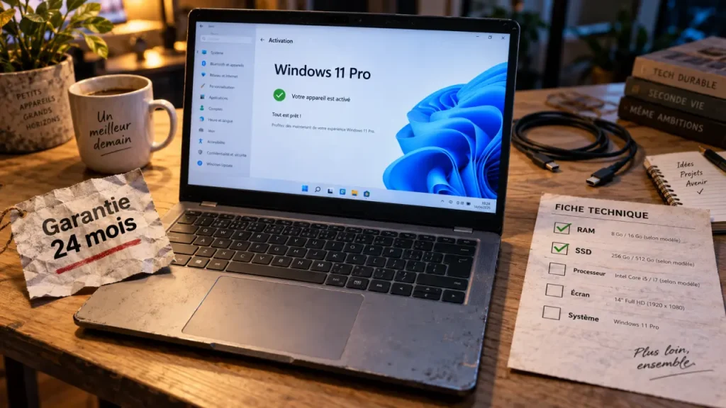 PC portable reconditionné Windows 11 : les critères qui sécurisent vraiment votre achat