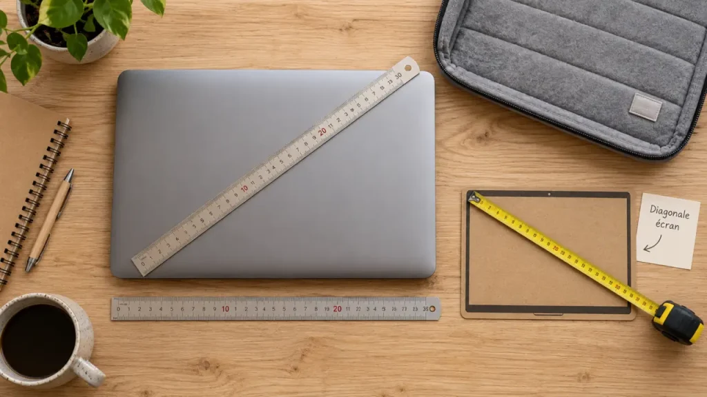 Quelle taille d’un ordinateur portable choisir ? Diagonale, confort et housse adaptée