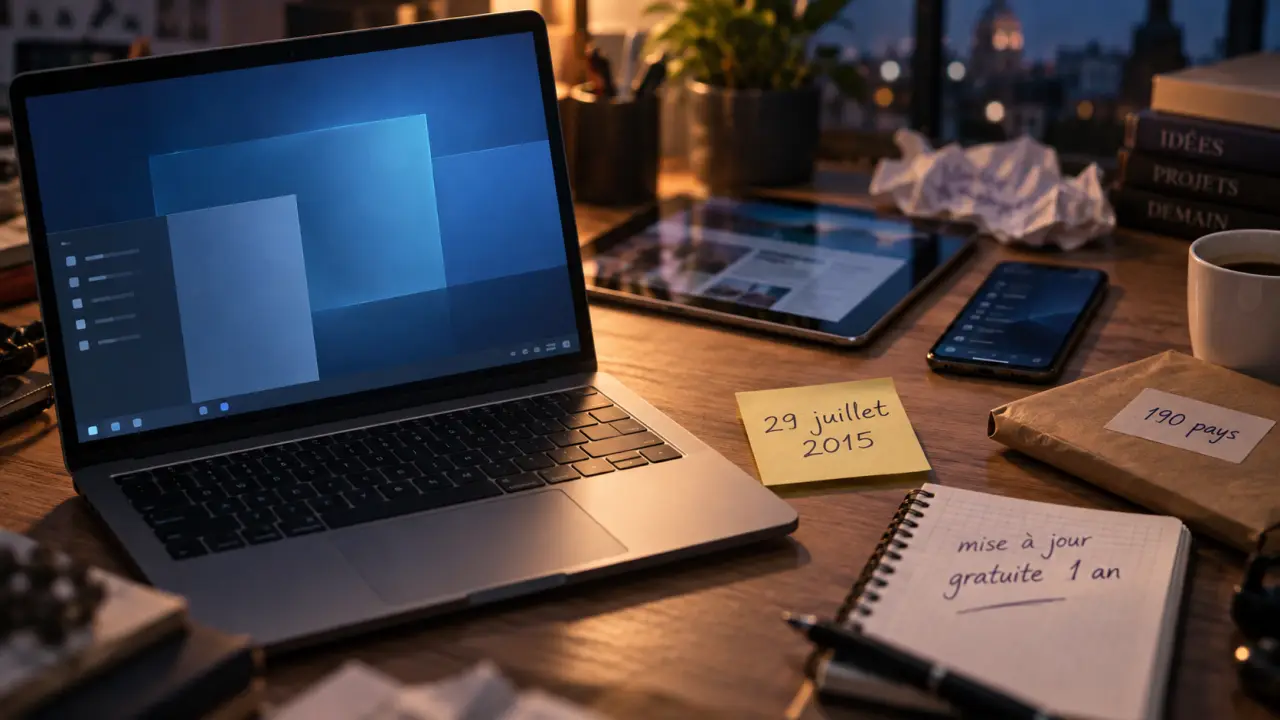 Windows 10 date de sortie 29 juillet 2015